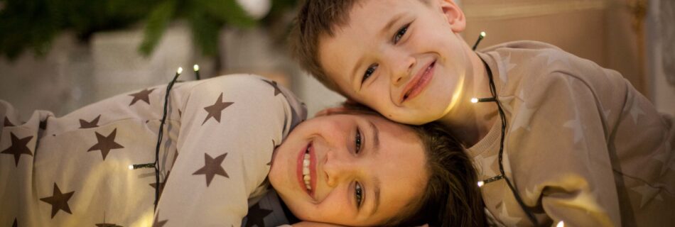 Familien-Weihnachtsfotoshooting in Deutschland